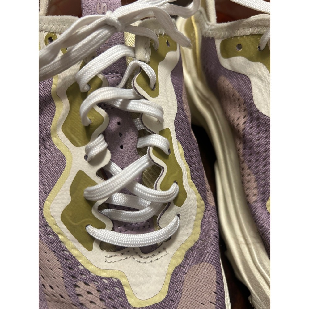Sorel Kinetic Impact Lace Sneakers Radiation Purple Signal Yellow Womens - Picture 3 of 9